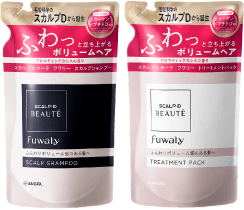 スカルプD ボーテ　フワリー スカルプシャンプー＆トリートメントパックセット（つめかえ用）商品イメージ