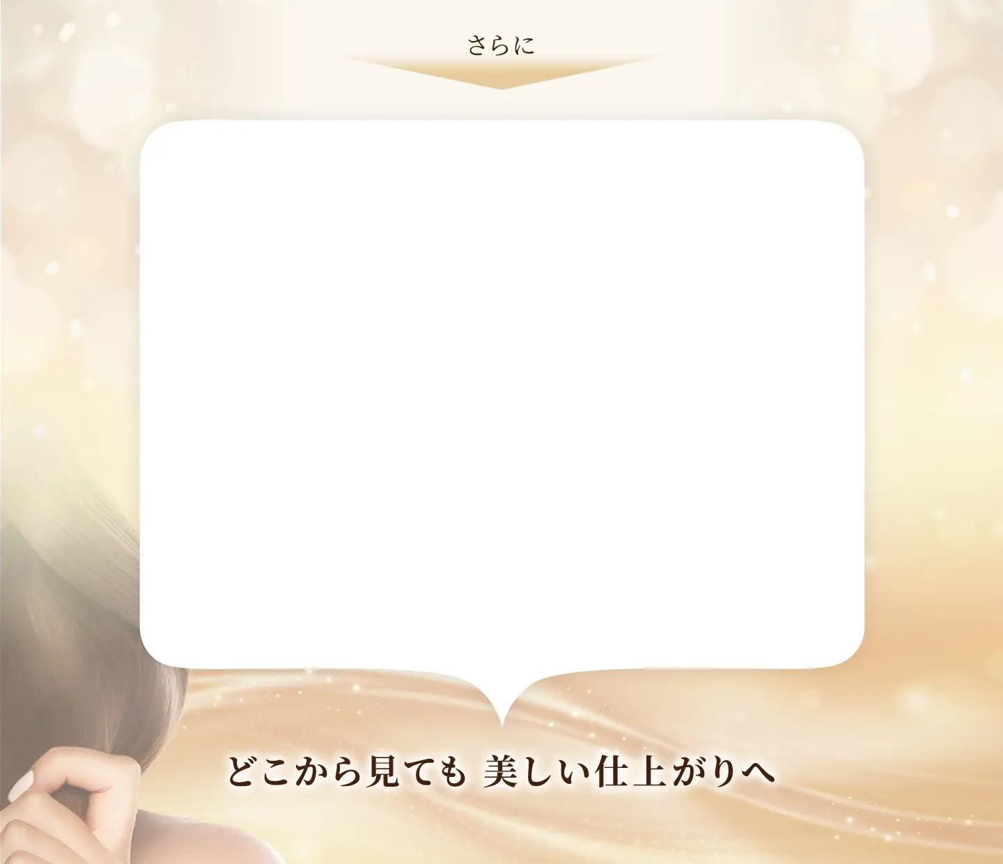 どこから見ても 美しい仕上がりへ